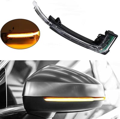 LED richtingaanwijzer rechts voor AUDI A4, vervangende zijspiegel indicatorlamp, 12V, helder en duurzaam