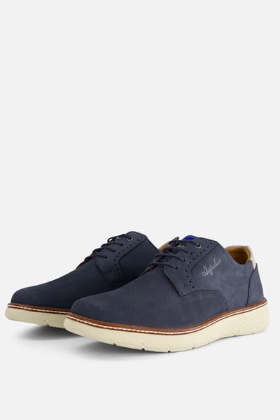 Australian Pozzato Sneakers blauw Nubuck - Maat 42