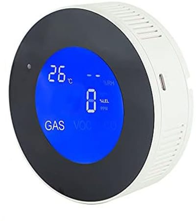 Stadsgasalarm - gaslekdetector - WIFI - smartphonecommunicatie - preventie van woningrampen - hoge precisie - smartphone-alarmtransmissie - brandbare gasdetector
