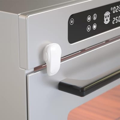 Baby veiligheid oven deurslot - Dubbele knop keukenveiligheid