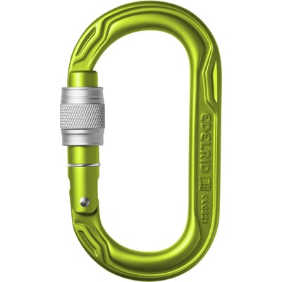 Edelrid Oval Power 2500 Screw Karabijnhaak Groen