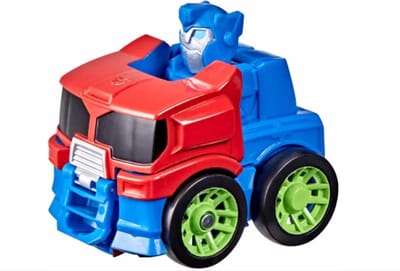Transformers Mini Racer Optimus Prime - 8 cm groot - Actiefiguur - Transformeerbaar