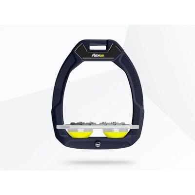Veiligheidsstijgbeugels Plat Ultra Grip Groen/Grijs/Geel Flex-On Safe-On