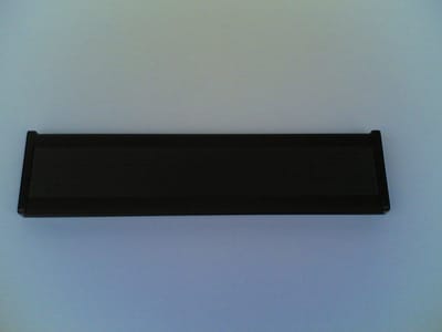 Ronde Aluminium Brievenbus Klep Afdekplaat - Weerbestendig Buitenmodel