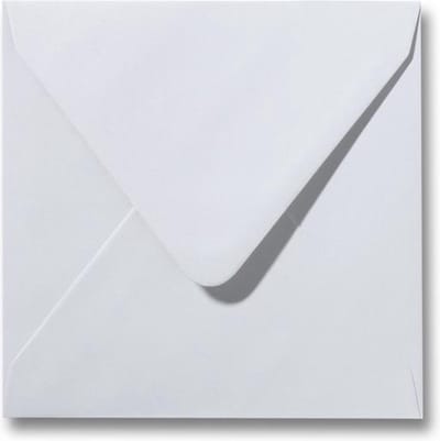 Envelop 14 x 14 cm Dolfijngrijs 100 stuks