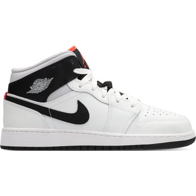 Jordan Aj1 Mid Kindersneakers - Wit - Maat 36.5 - Leer