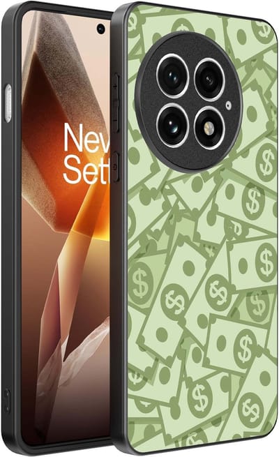 Smartphonica Telefoonhoesje Geschikt voor OnePlus 13 met Geld Opdruk - TPU Backcover Case With Money Design geschikt voor OnePlus 13