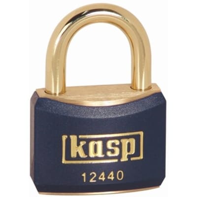 Kasp K12440BLUD Hangslot 40 mm Verschillend sluitend Goud-geel Sleutelslot