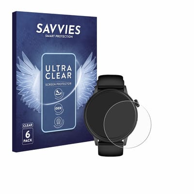 Savvies - Screenprotector voor YYKY ET470 1.4" - Folie Beschermfolie transparant 6 Stuks