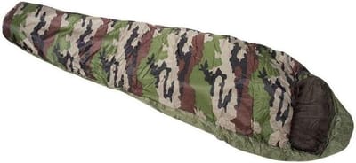 Slaapzak - Mummy slaapzak - Kamperen in de kou - Certificeerde koudebestendigheid - 230 cm lang - Blauw