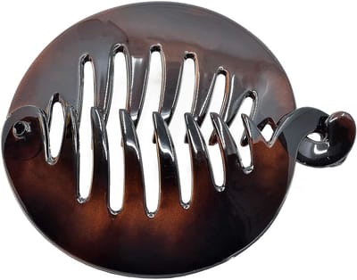 Ronde Franse Banaanclip Haarkam voor Volume en Dik Haar met Sterke Grip