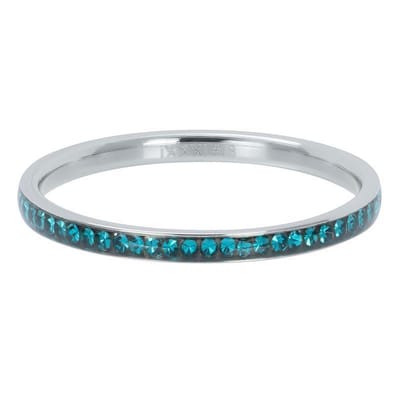 Zirconia turquoise - iXXXi - Vulring zirconia 2 mm - Silver