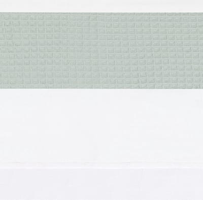 BINK Bedding Ledikantlaken Wafel (Pique) olijf 100 x 150 cm - laken voor ledikant - lakentje - babylaken - wafel - groen - oudgroen
