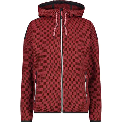 Dames fleece met capuchon CMP