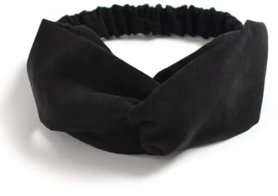 Fluwelen haarband - Zwarte haarband - Hoofdband - Velvet - Hippe haar band - Elastisch - CHPN