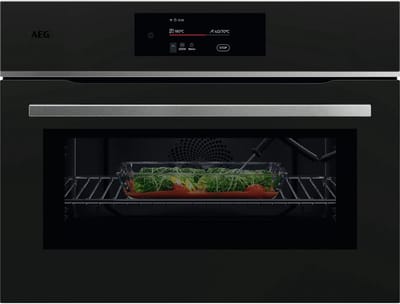 AEG TK8NK721T - Series 8000 - Inbouwoven met magnetron - 44 l - 3000 W - Zwart