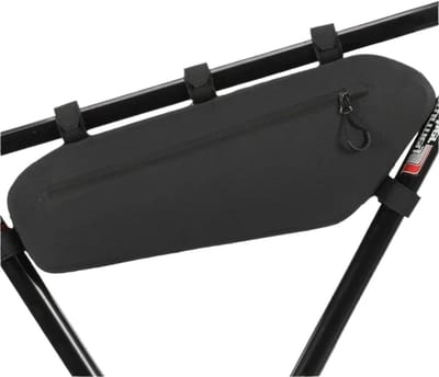 Fietsframetas - Driehoekige tas - Fietsen organiseren - Waterdicht nylon - 40 cm lengte - Zwart