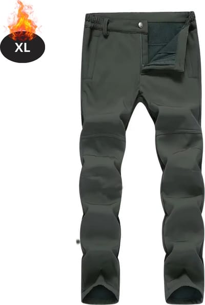 Livano Skibroek - Skipak - Snowboard Broek - Winterbroek - Sneeuwbroek - Heren - Wintersport - Grijs - Maat XL