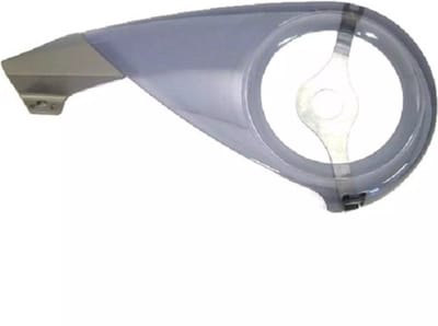 Hesling Kettingscherm - Xtension 38T - Kunststof - 28 inch - Grijs/Blauw