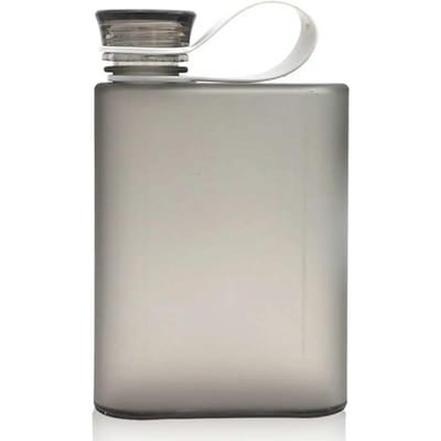A6 Papier Waterfles BPA Vrij Plastic Platte Waterfles Reis Platte Fles Draagbare Sport Notitieblok Drinkflessen Fles 400ML