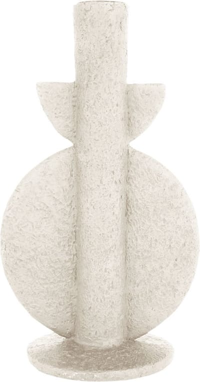 Present Time Kandelaar Bubble - Wit - 13x9,5x22cm - Modern