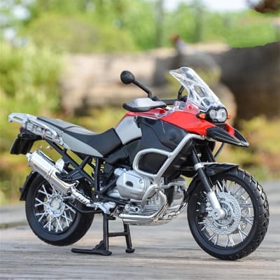 Motorfiets Model - Speelgoed Motor - Verzamelen en Decoratie - Gedetailleerd Diecast Ontwerp - 1:12 Schaal - Multicolor