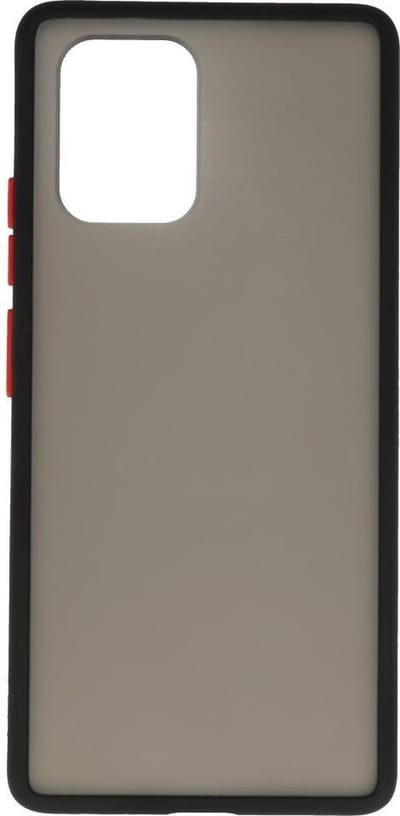 Hoesje Geschikt voor de Samsung Galaxy S10 Lite - Hard Case Backcover Telefoonhoesje - Zwart