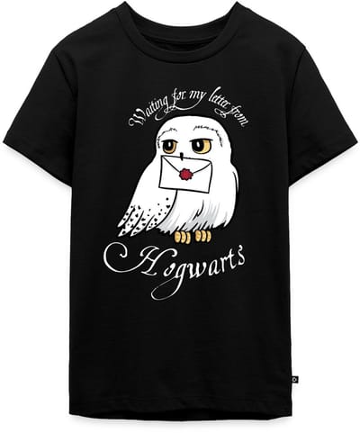 Harry Potter Hedwig Met Brief Waiting For My Letter Premium T-Shirt Tiener