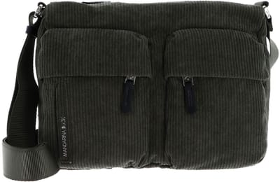 MANDARINA DUCK schoudertas Hunter Velvet Crossover Pirite donkergroen