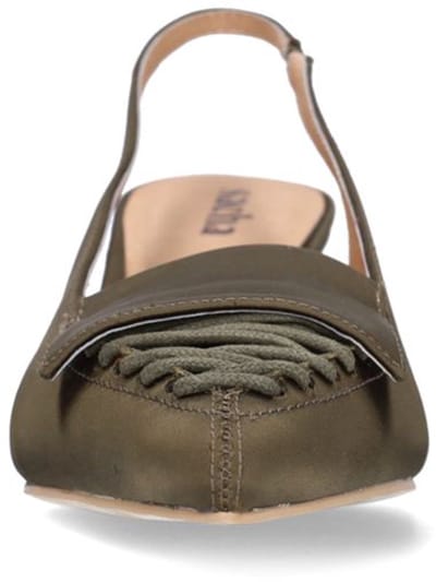 Sacha - Dames - Groene slingbacks - Maat 39