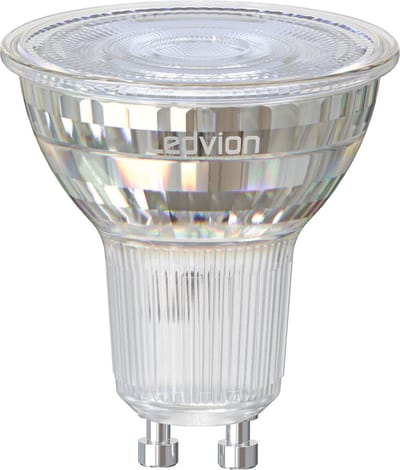 Ledvion - GU10 LED Spot - 3W - 2700K - 345L