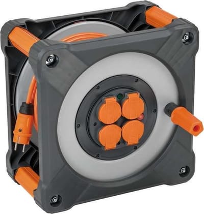 Brennenstuhl kabelhaspel Prof Line Cube BQ 33m IP443G2,5
