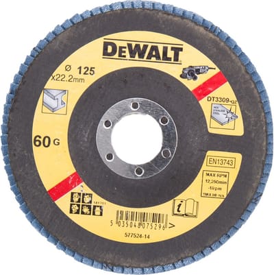 DeWALT DT3309 Lamellenschijf 125mm K60