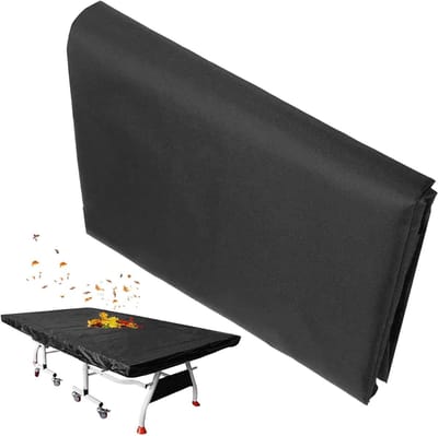 Tafeltennistafelhoes - Tafeltennis beschermhoes - Tafel beschermen - Waterdicht Oxford doek - 280x150cm - Zwart