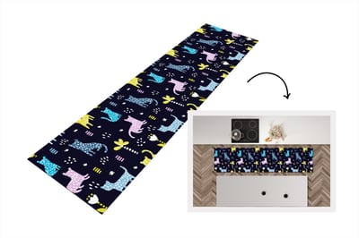 Keukenloper - Loper keuken - Design - Jungle - Luipaard - Dieren - 200x50 cm - Keukenloper vinyl