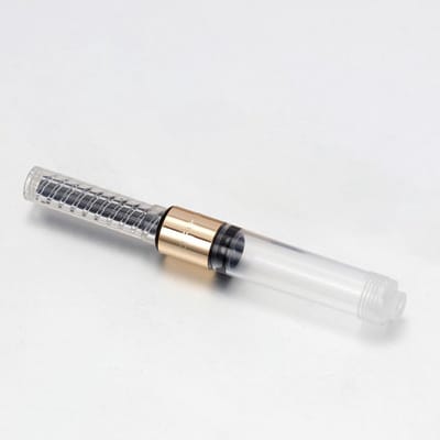 Vulpen met Fijne Punt, Dadao Serie, Transparant Acryl, Hartslag Nib en Grote Converter voor Comfortabel Schrijven en Creatieve Projecten