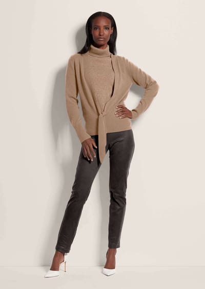 MADELEINE Tricot Jasje Vest. Puur kasjmier
