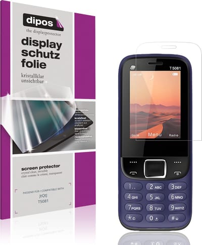 dipos – 4x Beschermfolie geschikt voor JtQtJ T5081 | Krasbestendige & heldere Screenprotector Ultra-Thin