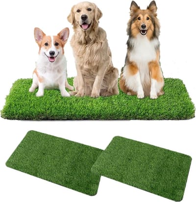 Hondentoilet kunstgras - Zindelijkheidstraining hond - Geurafstotend - Puppy opvoeding