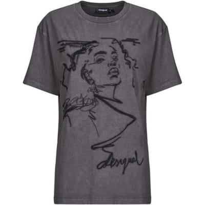 Desigual  T-shirt Korte Mouw BUDAPEST