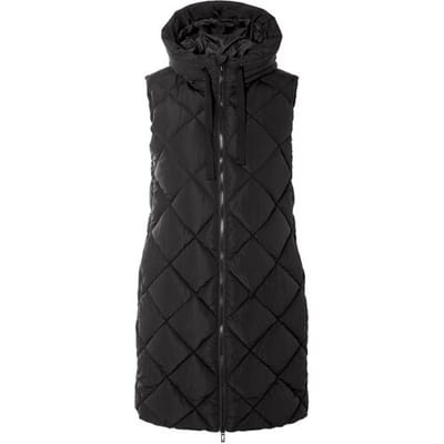 esmara Lange dames bodywarmer (Zwart, XS (32/34))