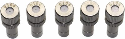 Vernevelingsmondstuk 10 stuks - Besproeiingsmondstuk irrigatie - Planten water geven - Lagedruk verneveling - 0.5mm - Willekeurig