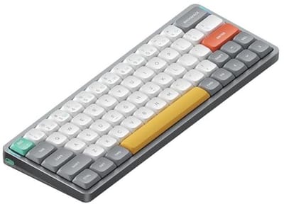 Draadloos 60% Low Profile Mechanisch Toetsenbord met QMK/VIA en Bluetooth 5.1 - Geschikt voor Windows en Mac OS