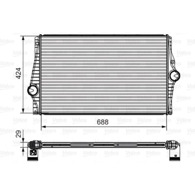 Intercooler VALEO 818280