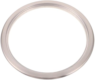 Vuilnisbakdeksel Ring - Afvalbak Deksel - Geurcontrole Keuken - Verzonken Inbouw Ontwerp - 7.66 x 7.66 Inch - Zilver