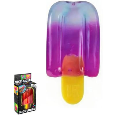 NeeDoh Nice-Sicle IJsje Sensorisch Knijpspeeltje Super Stress ijsje Verlichting voor Kinderen Volwassenen Zomer Easfestival cadeaus