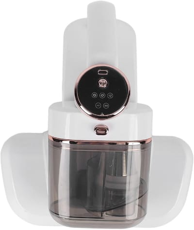 Handbediende Bedreiniger - Matrasstofzuiger Stofverwijderaar - Hygiënisch slapen - 2537 Nm UV-C Licht - 400 ml Bak - Wit