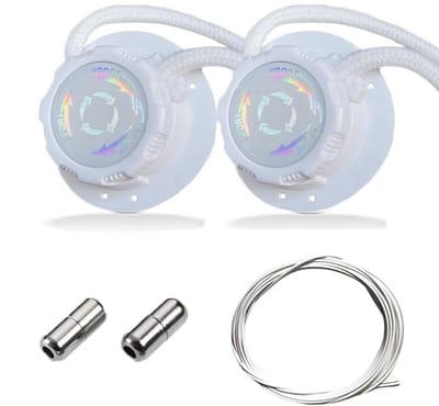 Dailygoods- Draaisluiting Automatisch - Veters Elastisch - Geen Installatie Nodig - Sneaker Lock - Uniseks - Wit - Schoenveters