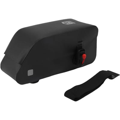 Fietstopbuistas Zwart Magnetische Sluiting Waterdichte Fiets Voorframe Pouch voor Racefiets Fietsaccessoires black