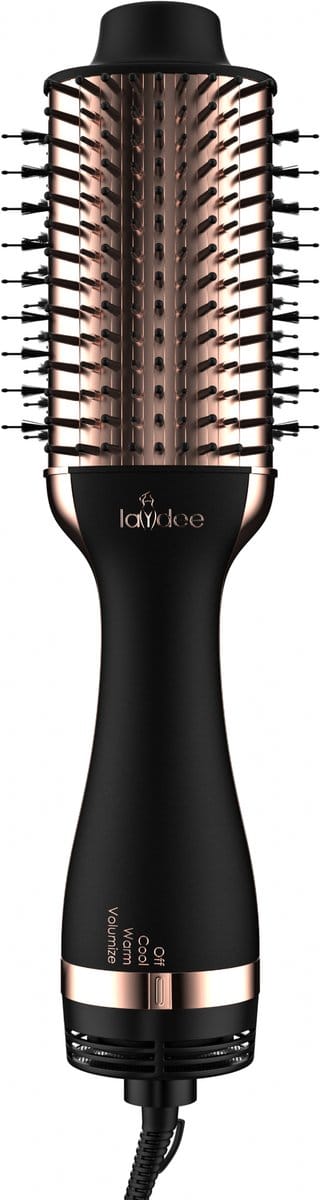 Fohnborstel 4 in 1 Volumize Essence Pro airstyler - Warme Lucht Borstel met Keramische Coating – Stylingborstel met Föhnfunctie – Krulborstel